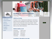 Tablet Screenshot of markkuhaarnionsaatio.fi